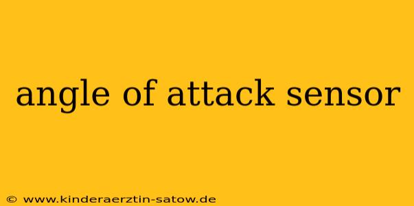 angle of attack sensor