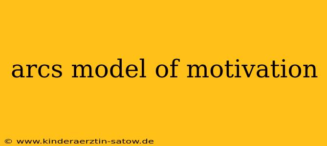 arcs model of motivation