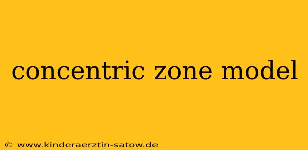 concentric zone model