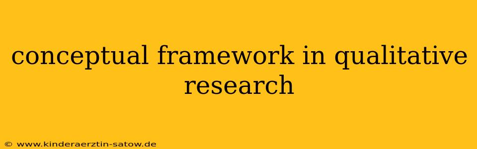 conceptual framework in qualitative research