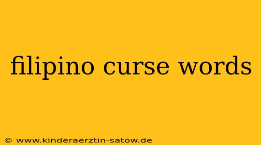 filipino curse words