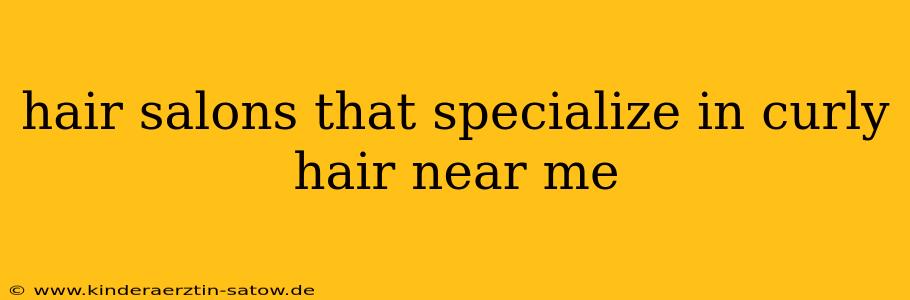 hair salons that specialize in curly hair near me