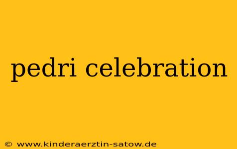 pedri celebration
