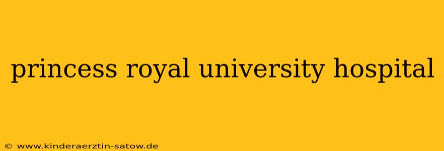princess royal university hospital