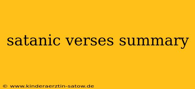 satanic verses summary