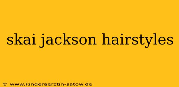 skai jackson hairstyles