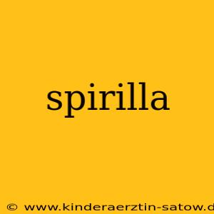 spirilla