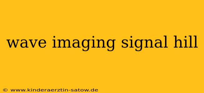 wave imaging signal hill